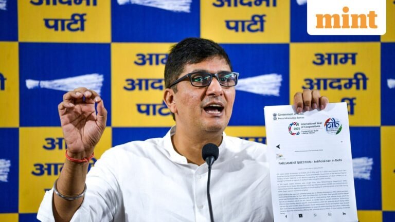 ‘Vote chori’ can’t be an election issue, says AAP’s Saurabh Bharadwaj, echoing Rahul Gandhi’s charge against BJP
